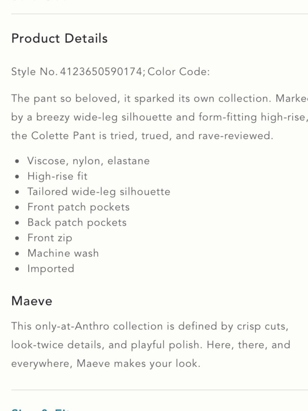 Anthropologie Maeve Colette Ponte Cropped Pants Size 25 - Picture 4 of 11